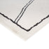 4' X 6' Ivory And Black Geometric Area Rug